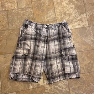 Mens checkered shorts